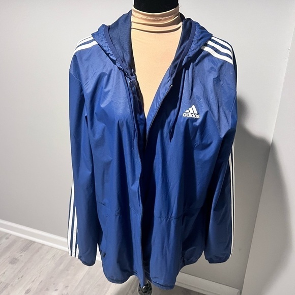 Adidas Men’s Windbreaker Jacket - Picture 1 of 4